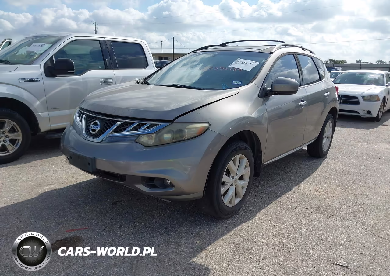 2011 Nissan Murano Sl VIN:JN8AZ1MU5BW069218 - 2