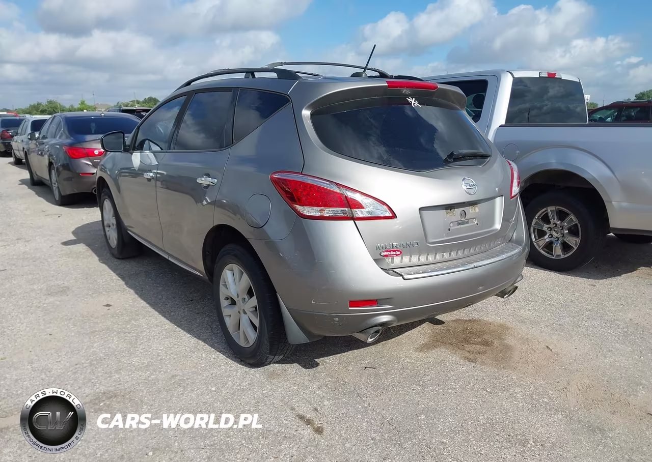 2011 Nissan Murano Sl VIN:JN8AZ1MU5BW069218 - 3
