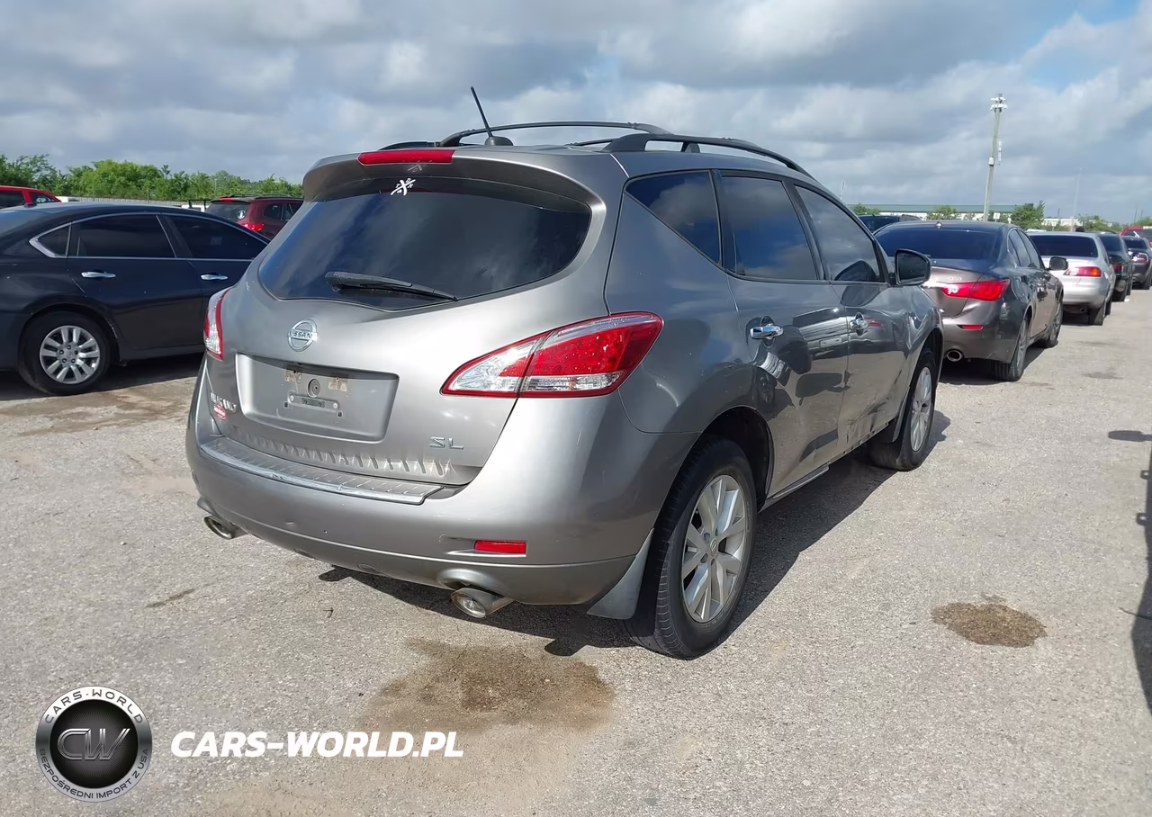 2011 Nissan Murano Sl VIN:JN8AZ1MU5BW069218 - 4