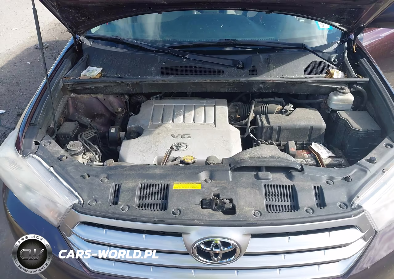 2012 Toyota Highlander Base V6 VIN:5TDBK3EH6CS133656 - 9