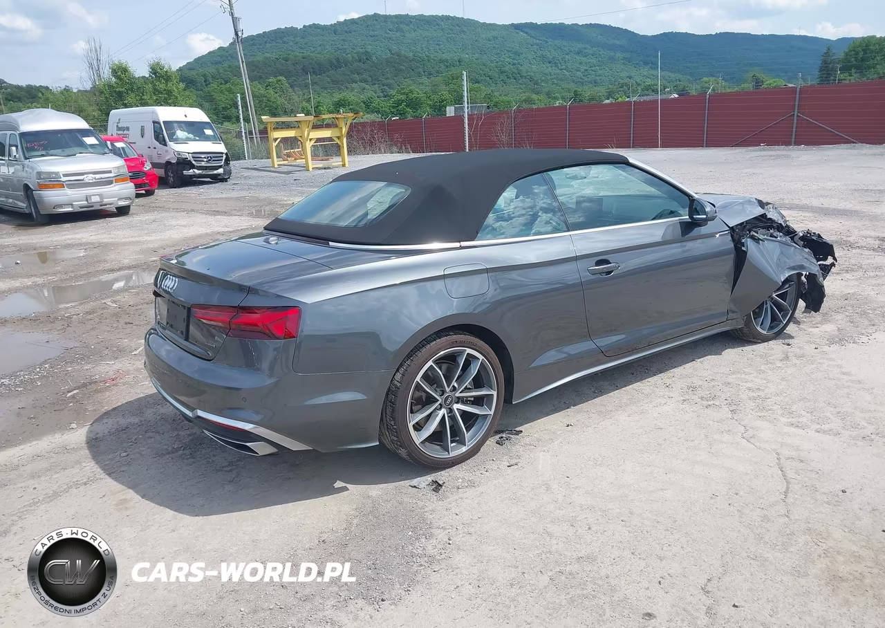 2023 Audi A5 Cabriolet Premium Plus 45 Tfsi S Line Quattro S Tronic VIN:WAU4AGF58PN003118 - 4
