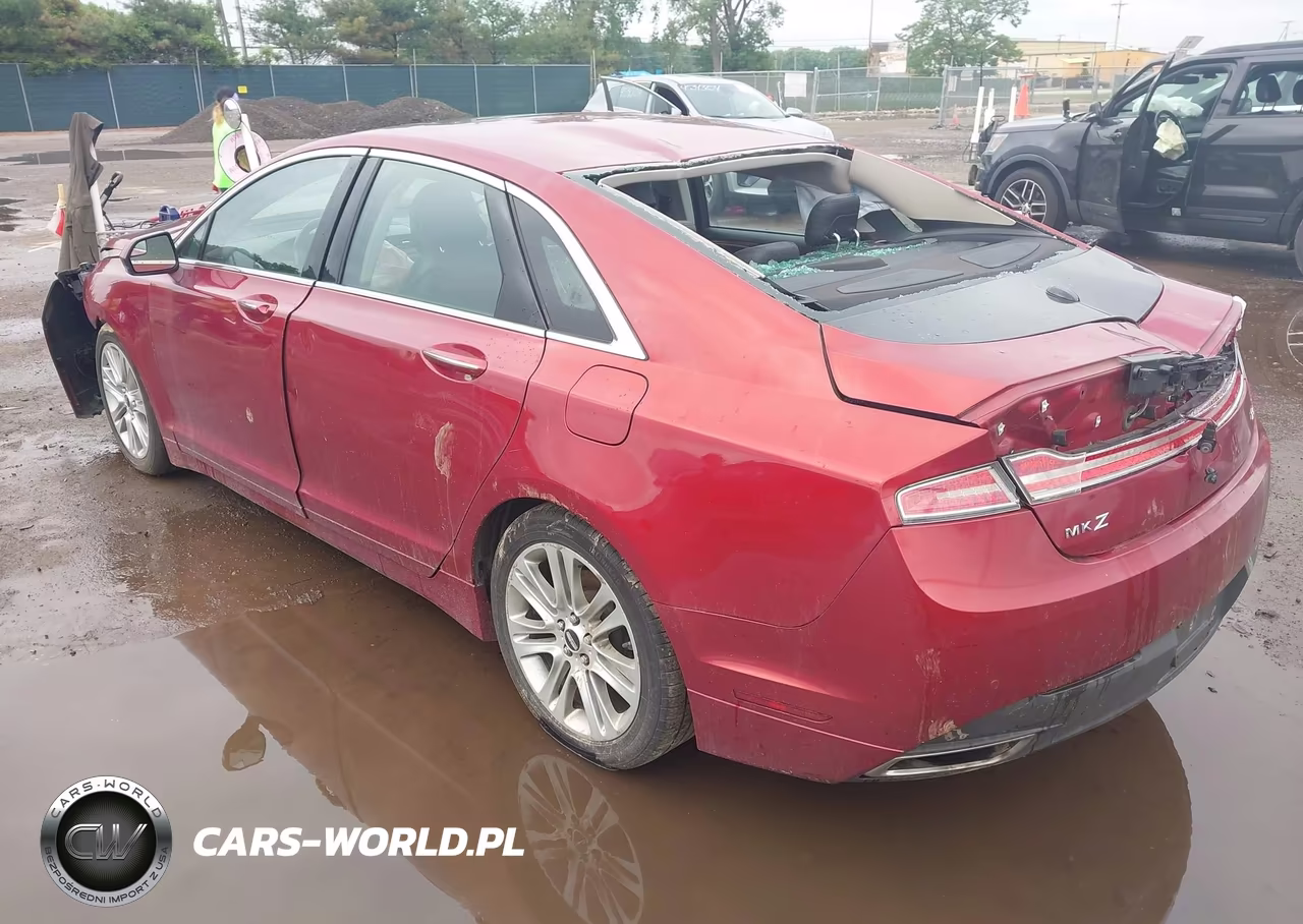 2015 Lincoln Mkz Hybrid VIN:3LN6L2LU0FR601828 - 3