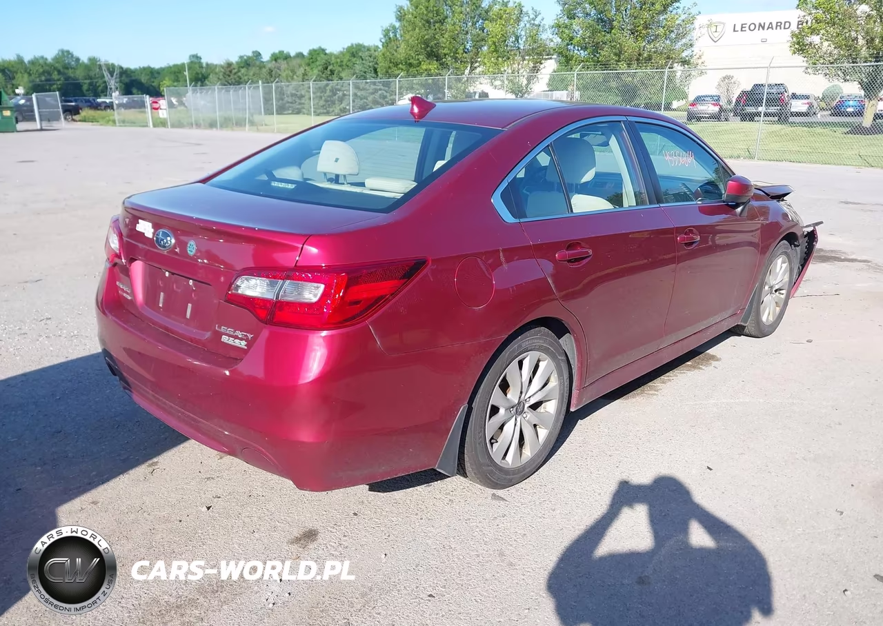 2017 Subaru Legacy 2.5I Premium VIN:4S3BNAC68H3033810 - 4