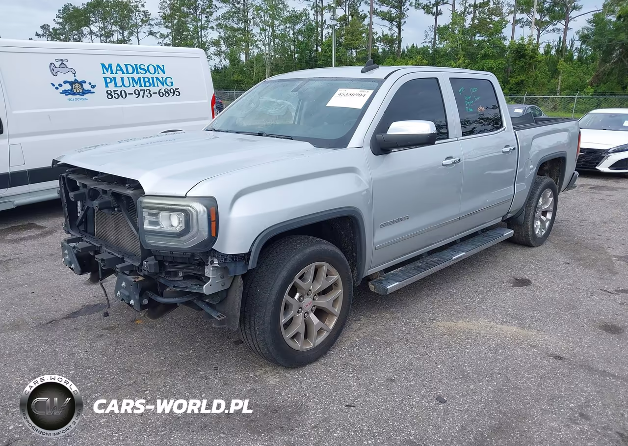 2016 GMC Sierra 1500 Slt VIN:3GTP1NEC5GG337989 - 2