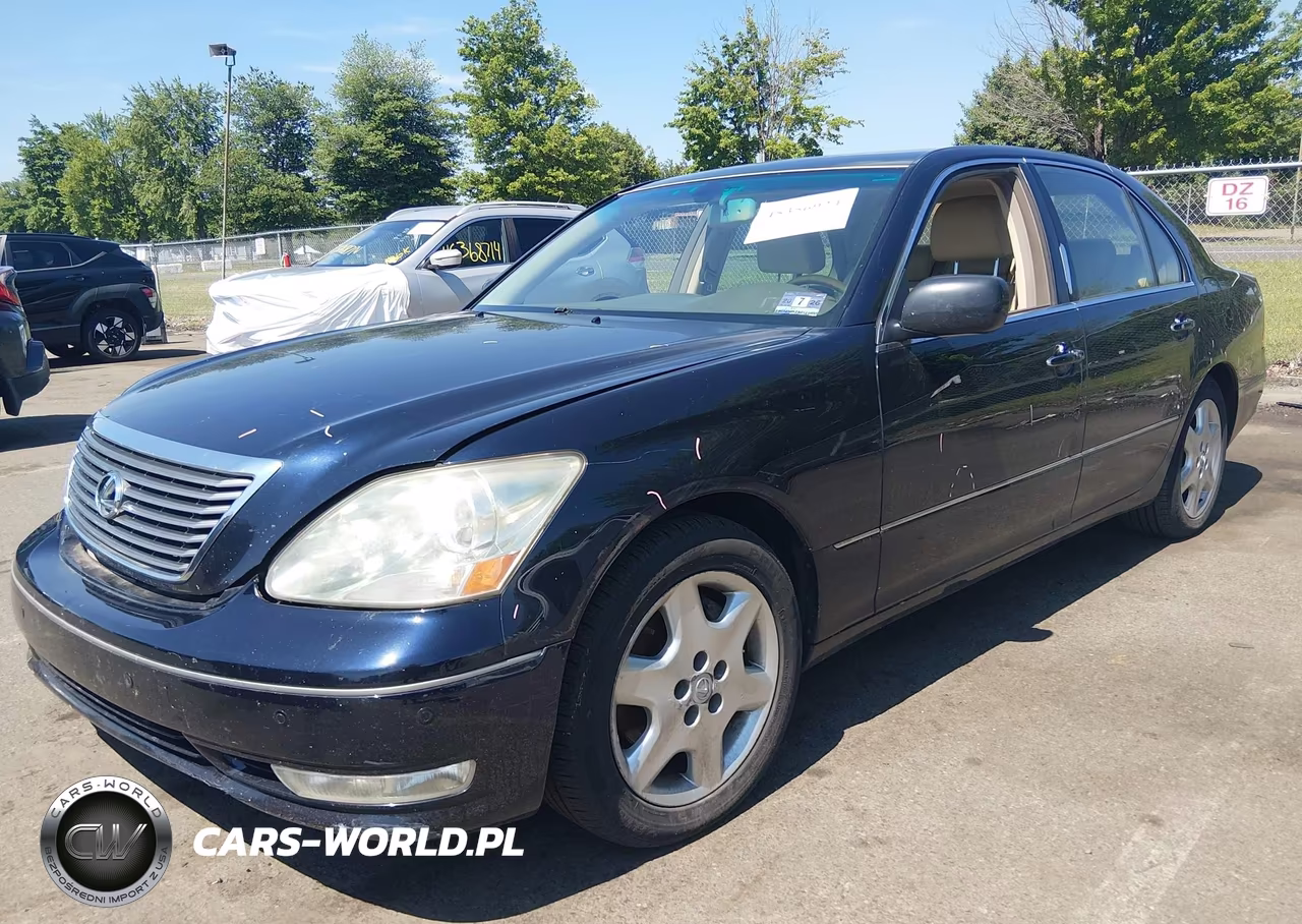 2005 Lexus Ls 430 VIN:JTHBN36F455006707 - 2