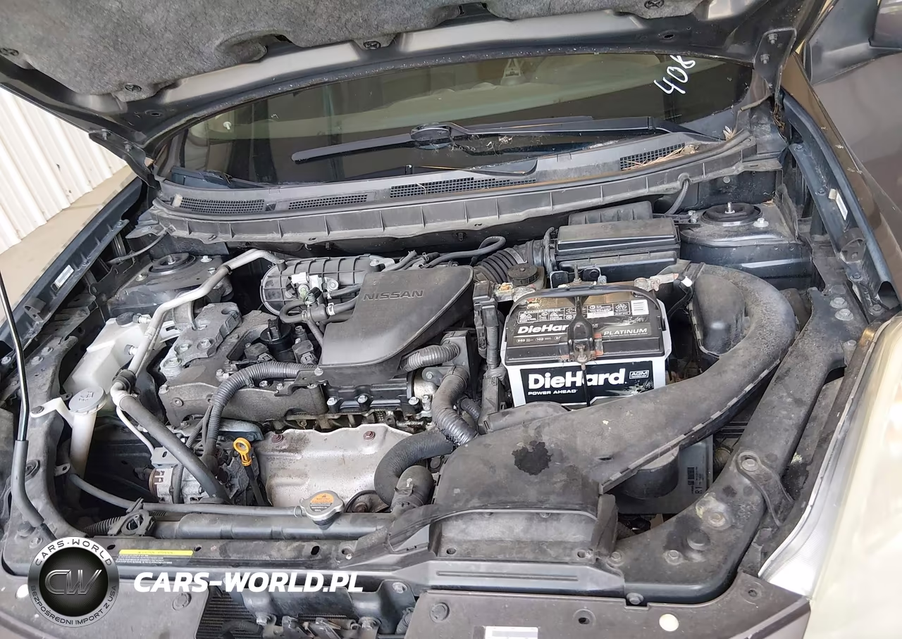 2008 Nissan Rogue Sl VIN:JN8AS58V98W408991 - 10