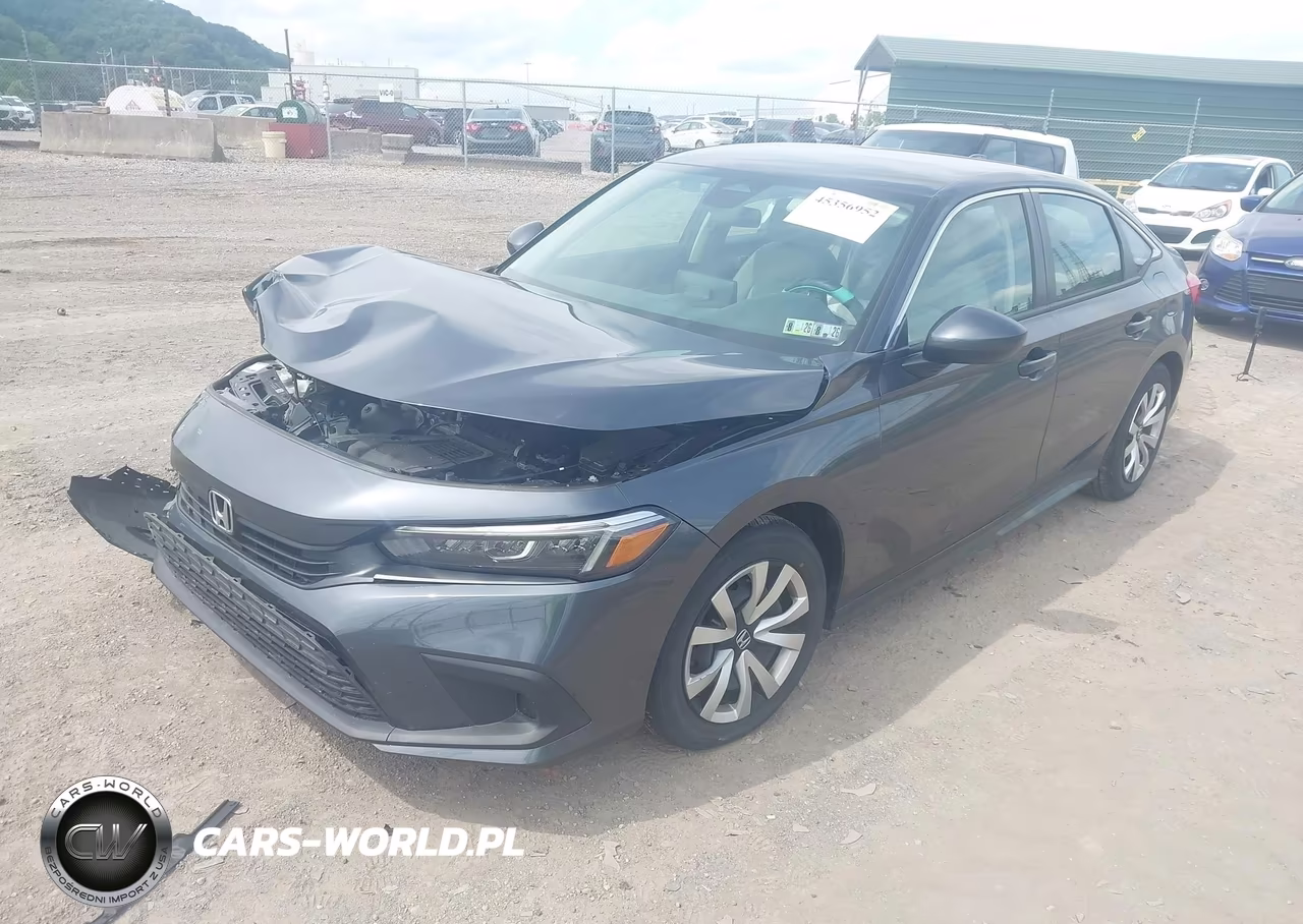2023 Honda Civic Lx VIN:2HGFE2F26PH568972 - 2