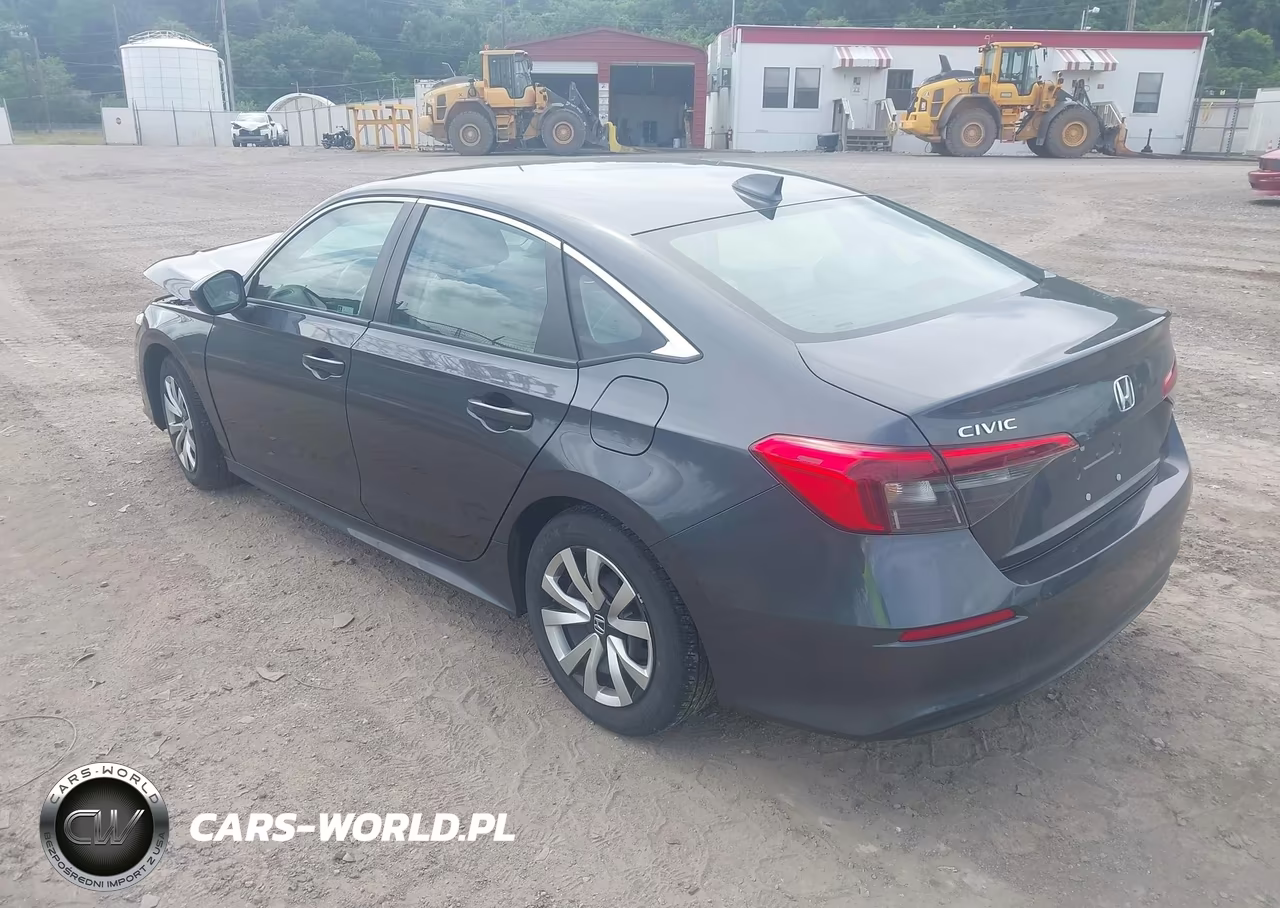 2023 Honda Civic Lx VIN:2HGFE2F26PH568972 - 3