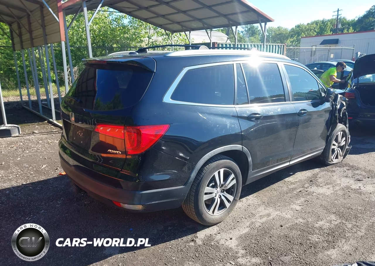 2016 Honda Pilot Ex-L VIN:5FNYF6H53GB028214 - 4