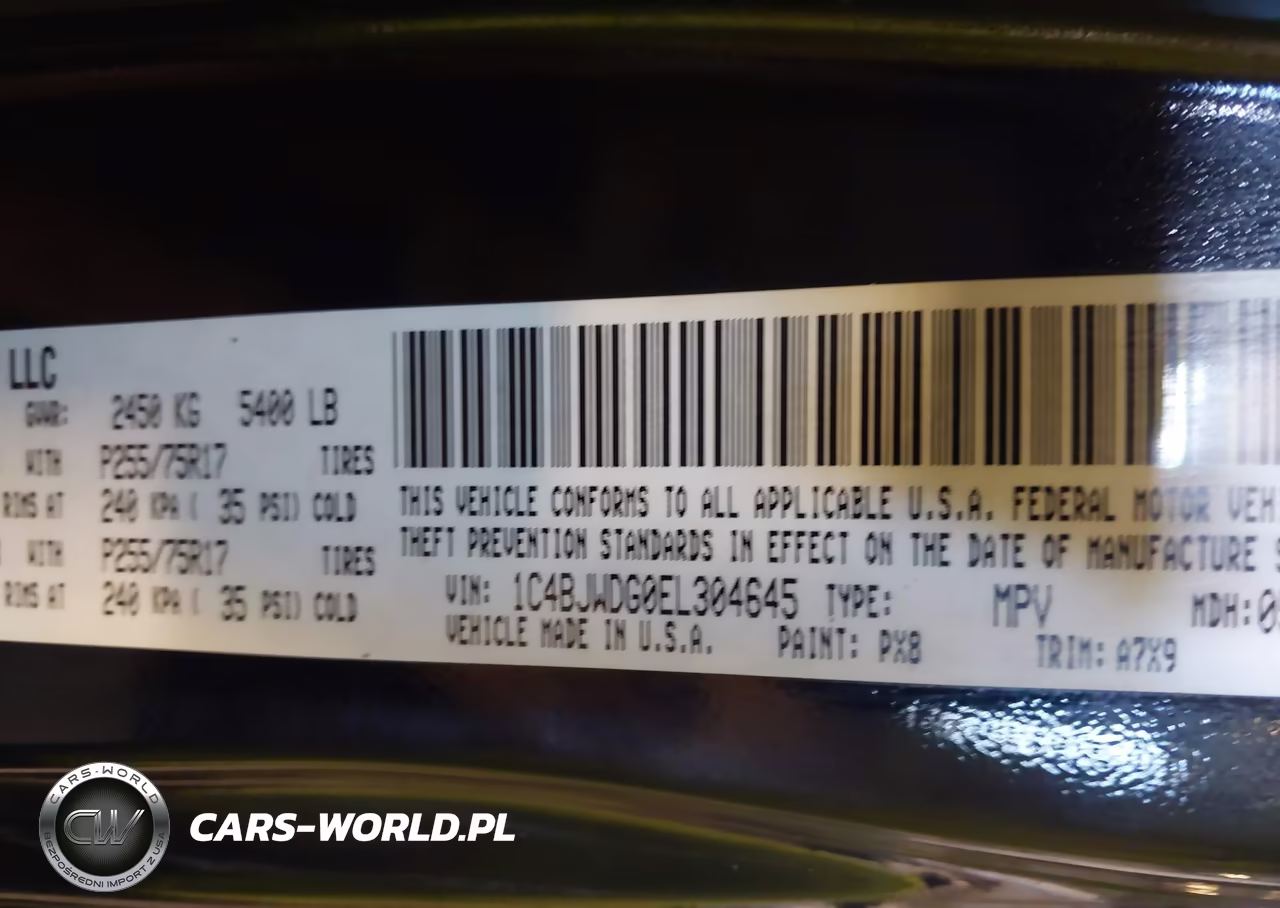 2014 Jeep Wrangler Unlimited Sport VIN:1C4BJWDG0EL304645 - 9