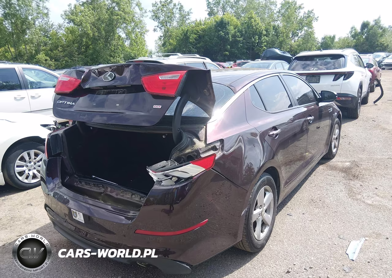 2014 Kia Optima Lx VIN:5XXGM4A76EG319432 - 4