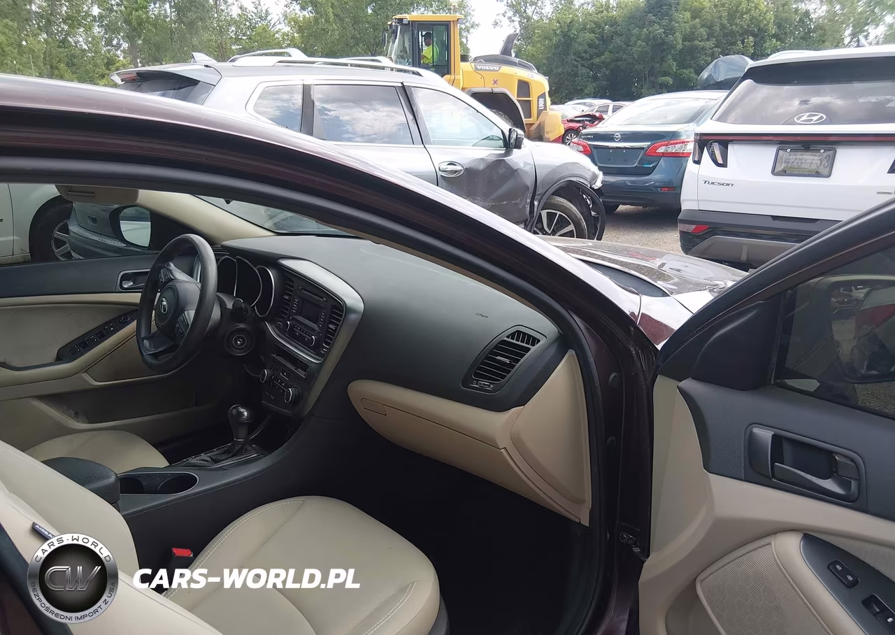 2014 Kia Optima Lx VIN:5XXGM4A76EG319432 - 5
