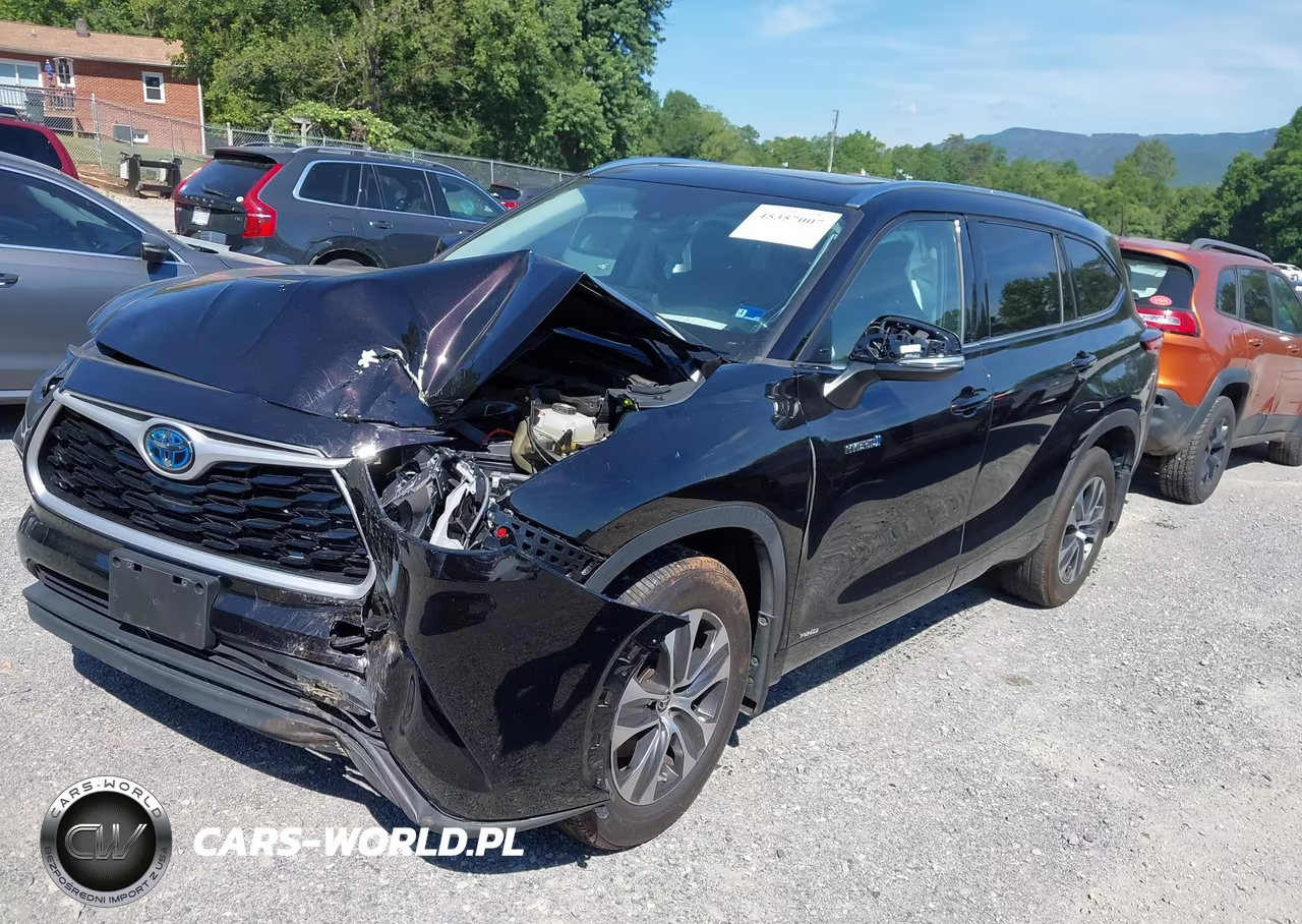 2020 Toyota Highlander Hybrid Xle VIN:5TDHBRCH3LS012342 - 2