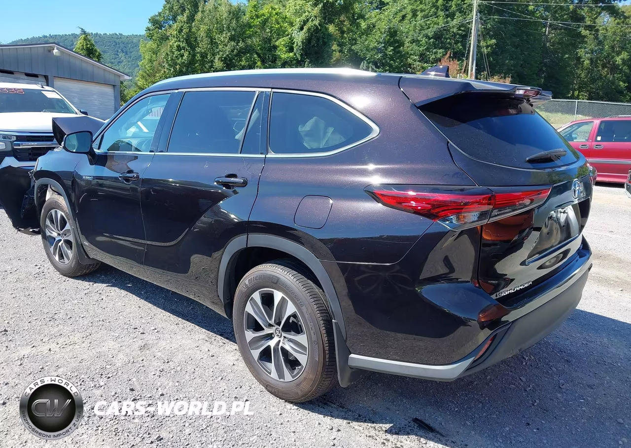 2020 Toyota Highlander Hybrid Xle VIN:5TDHBRCH3LS012342 - 3