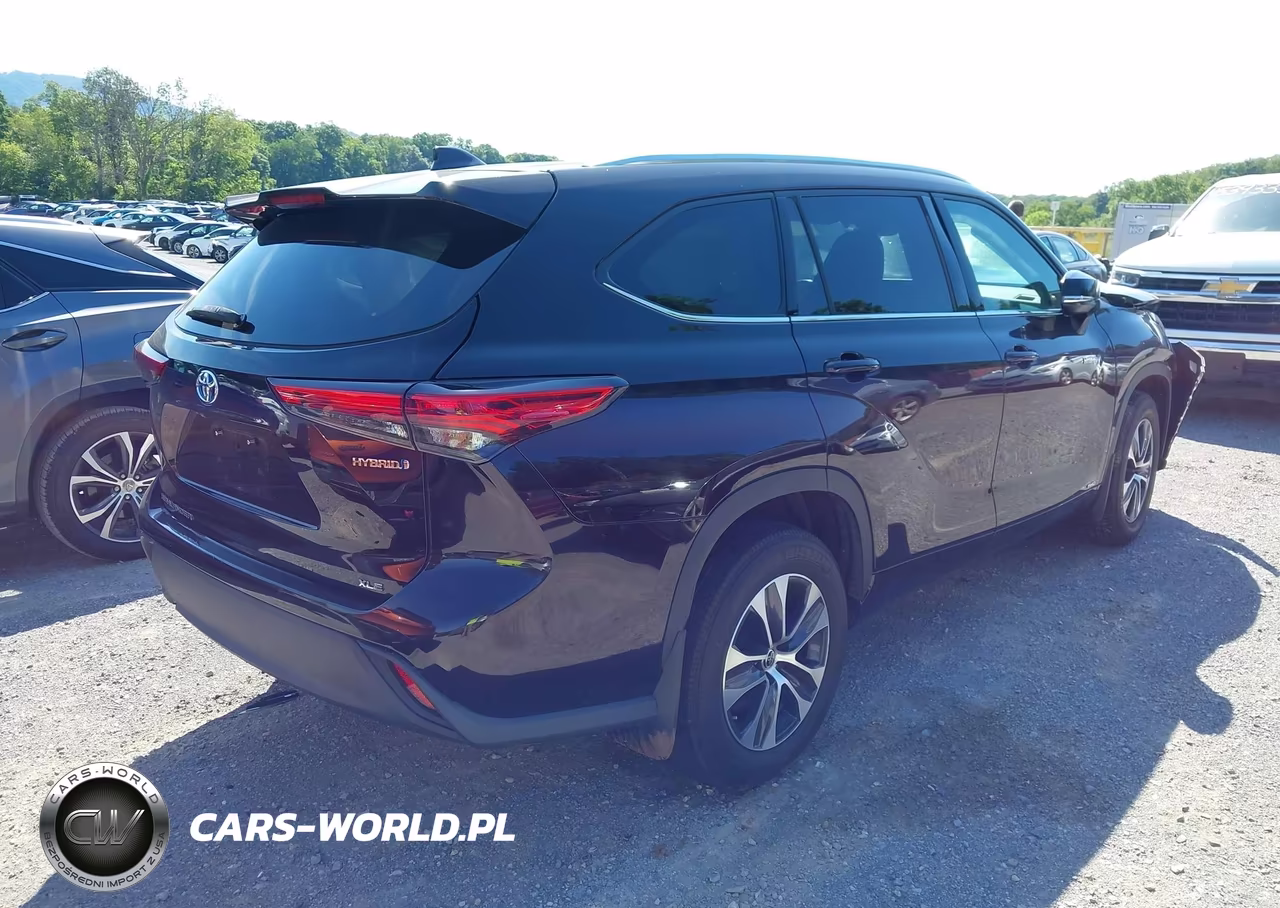 2020 Toyota Highlander Hybrid Xle VIN:5TDHBRCH3LS012342 - 4