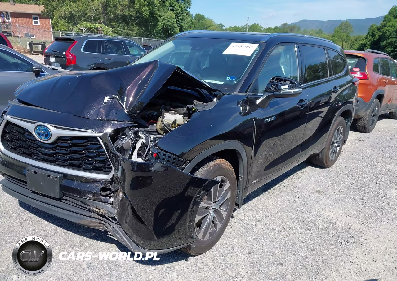 2020 Toyota Highlander Hybrid Xle VIN:5TDHBRCH3LS012342 - 6