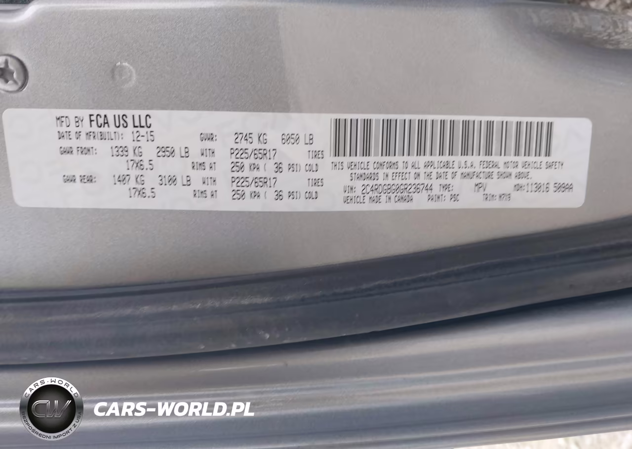 2016 Dodge Grand Caravan Se Plus VIN:2C4RDGBG0GR236744 - 9