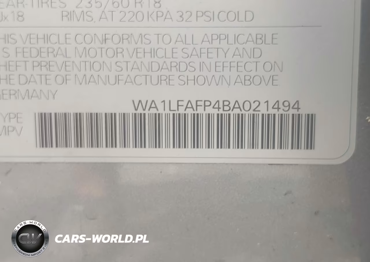 2011 Audi Q5 2.0T Premium VIN:WA1LFAFP4BA021494 - 9