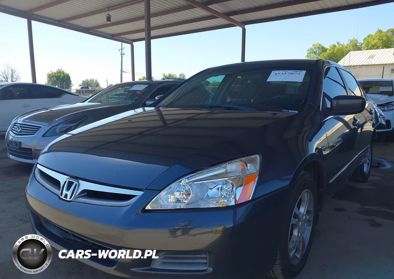 2007 Honda Accord 2.4 Se VIN:JHMCM56367C007607 - 2