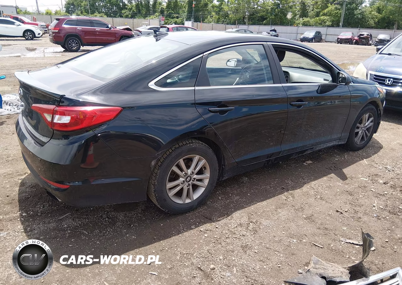 2017 Hyundai Sonata Se VIN:5NPE24AF4HH552609 - 4