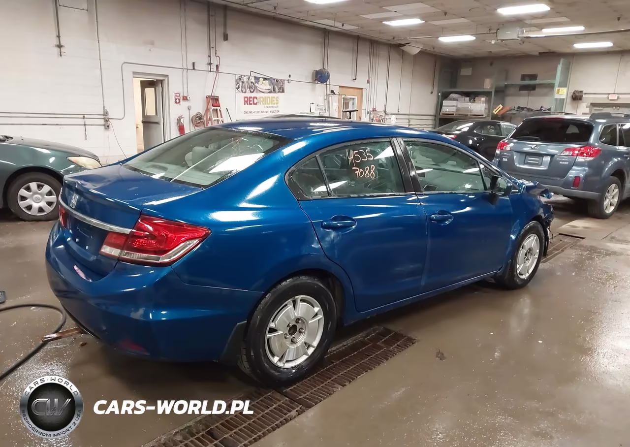 2014 Honda Civic Lx VIN:2HGFB2F50EH552265 - 4