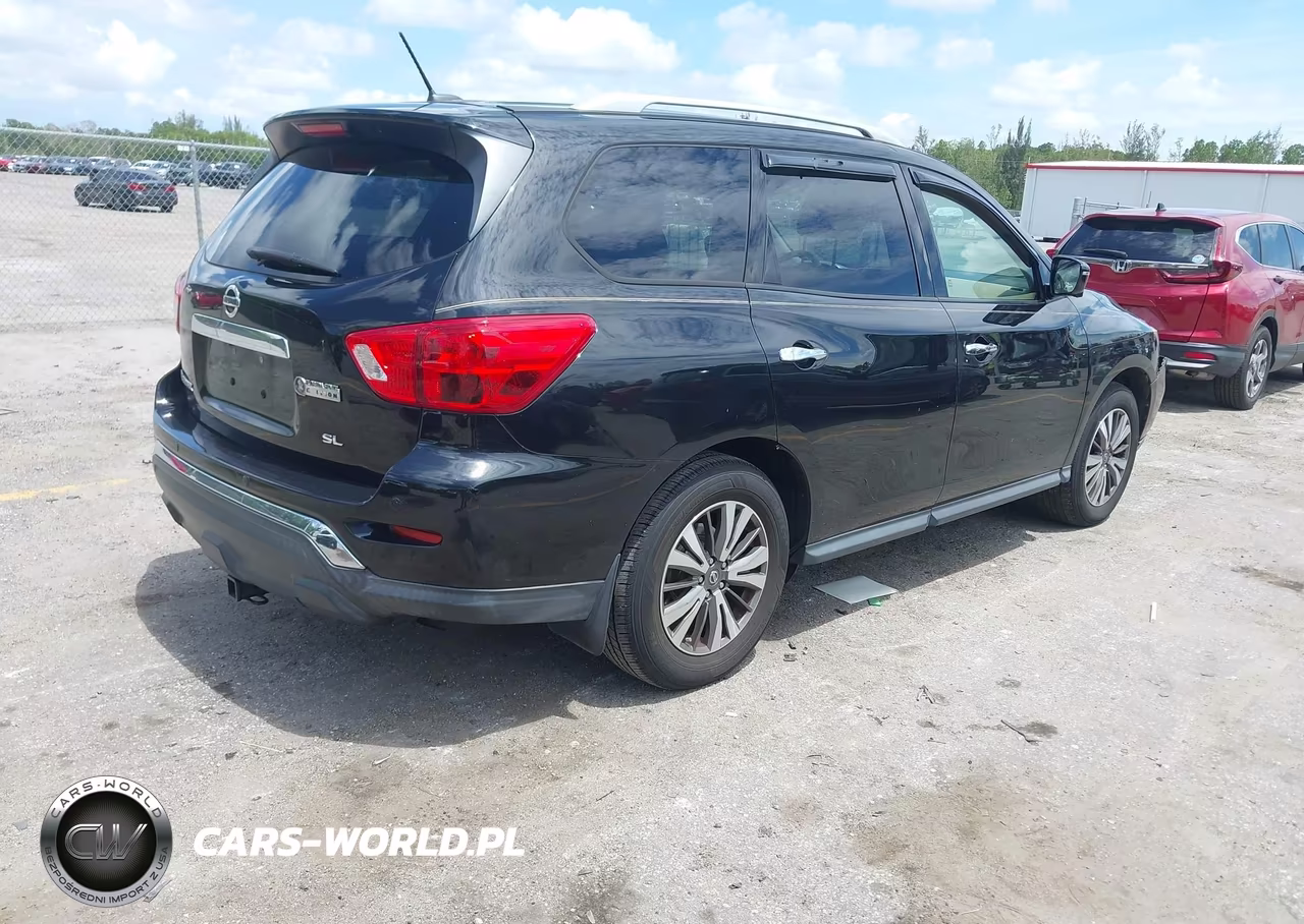 2017 Nissan Pathfinder Sl VIN:5N1DR2MNXHC621275 - 4