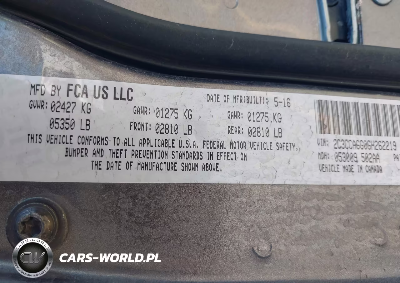 2016 Chrysler 300 300S Alloy Edition VIN:2C3CCAGG0GH262219 - 9