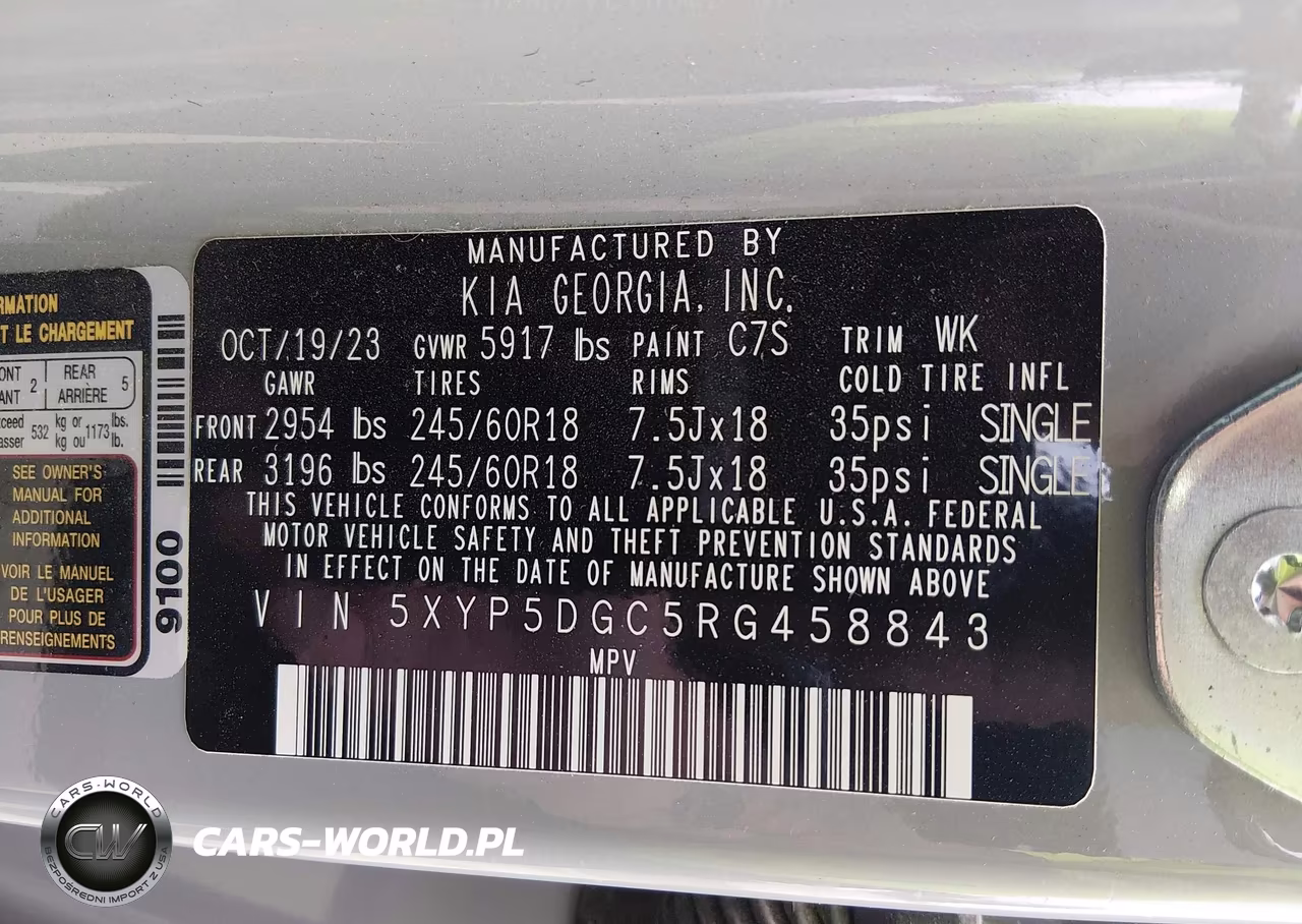2024 Kia Telluride Sx Prestige X-Pro VIN:5XYP5DGC5RG458843 - 9