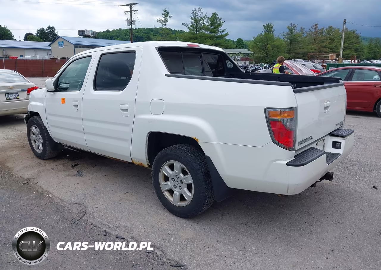 2007 Honda Ridgeline Rtl VIN:2HJYK16577H540601 - 3
