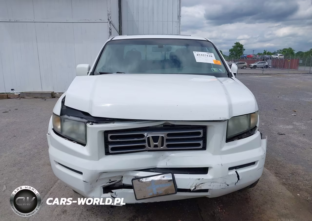 2007 Honda Ridgeline Rtl VIN:2HJYK16577H540601 - 6