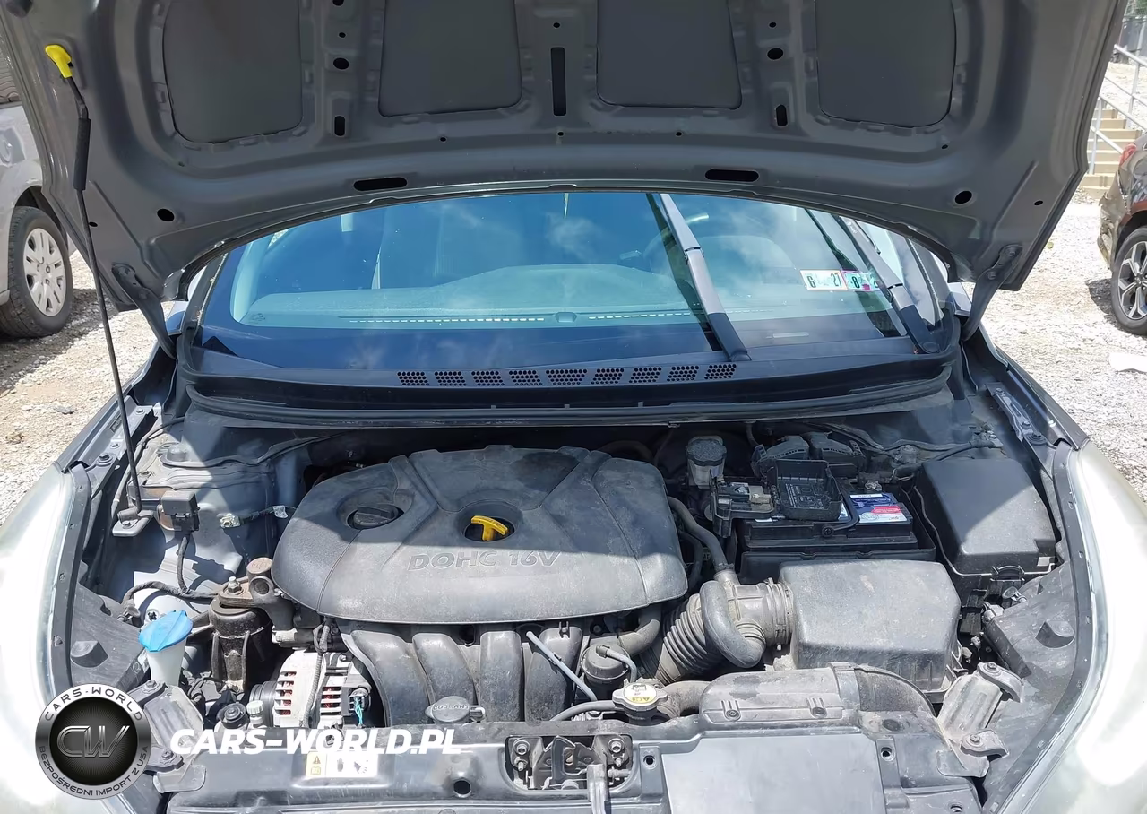 2014 Hyundai Elantra Se VIN:5NPDH4AE5EH474614 - 10