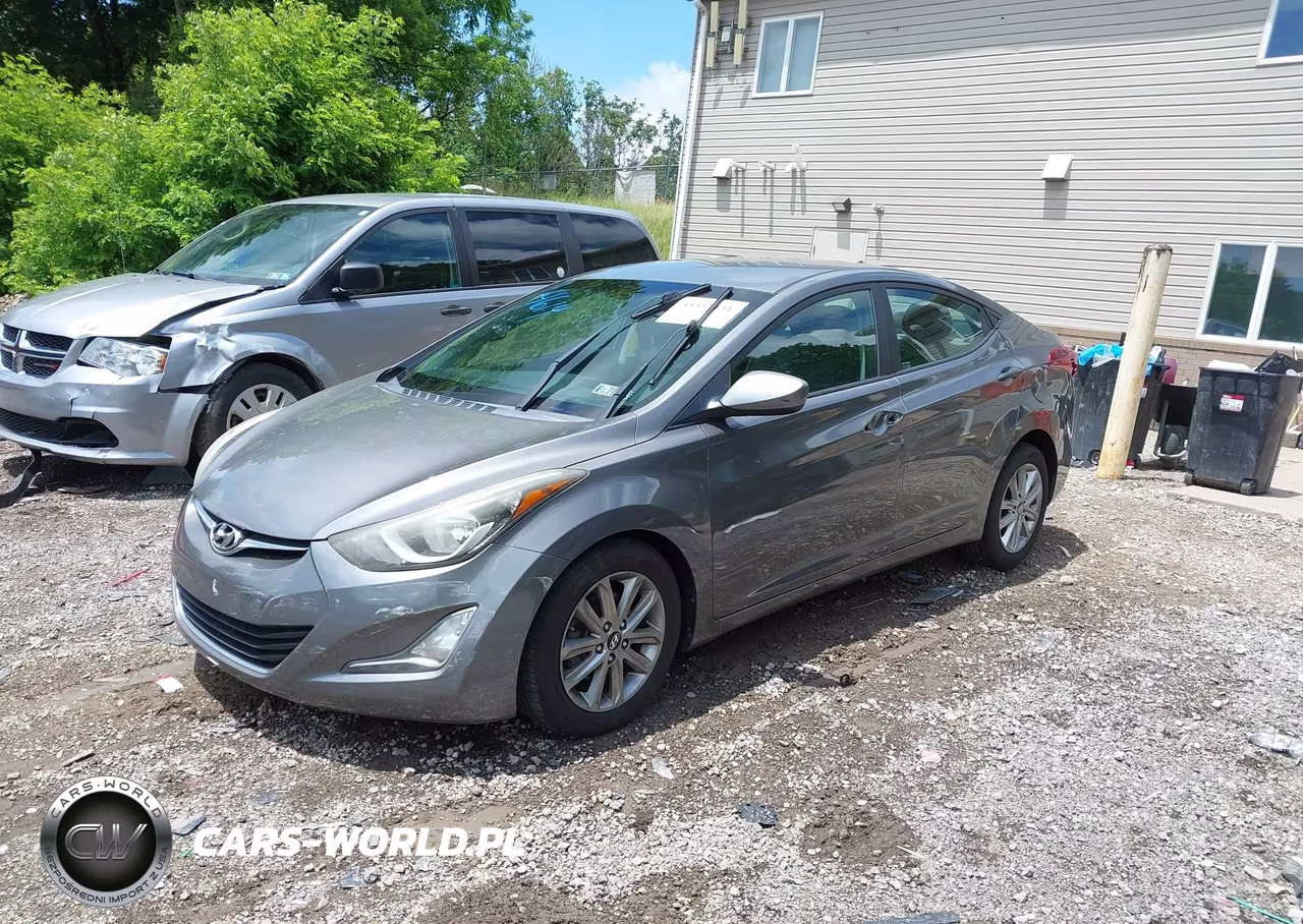 2014 Hyundai Elantra Se VIN:5NPDH4AE5EH474614 - 2