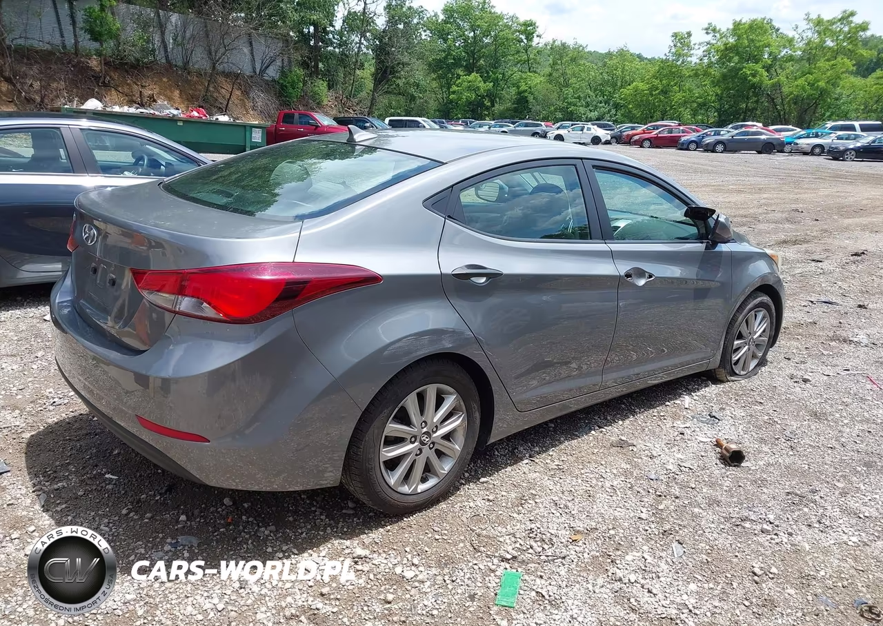 2014 Hyundai Elantra Se VIN:5NPDH4AE5EH474614 - 4