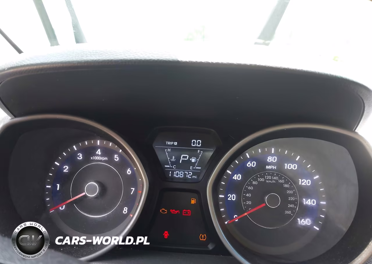 2014 Hyundai Elantra Se VIN:5NPDH4AE5EH474614 - 7