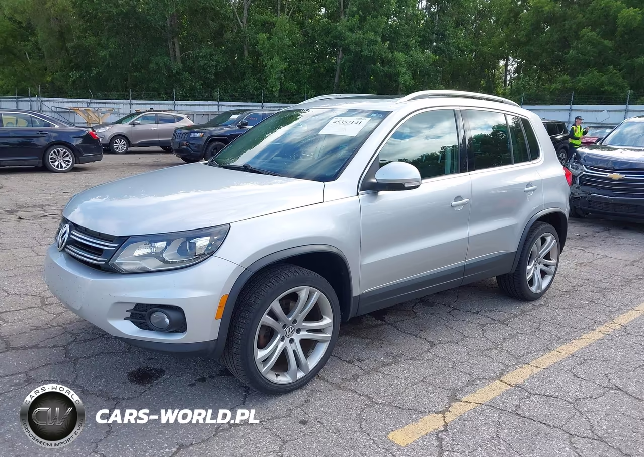 2013 Volkswagen Tiguan Sel VIN:WVGAV3AXXDW617729 - 2