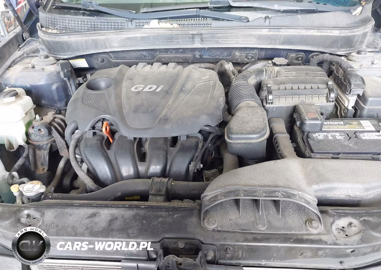 2013 Hyundai Sonata Gls VIN:5NPEB4AC4DH544350 - 10