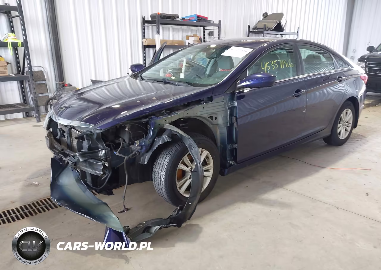 2013 Hyundai Sonata Gls VIN:5NPEB4AC4DH544350 - 2