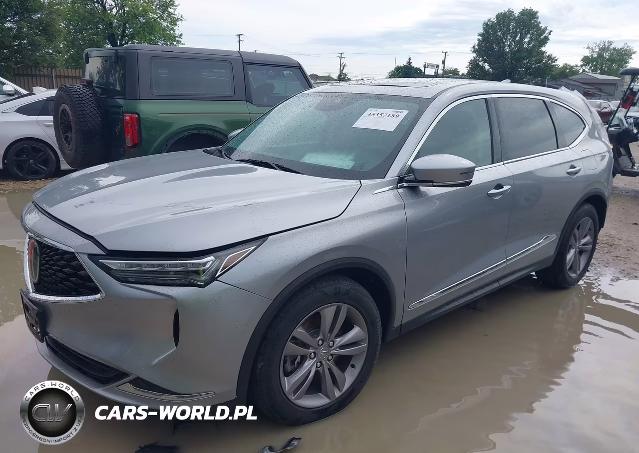 2022 Acura Mdx Standard VIN:5J8YE1H37NL003025 - 2