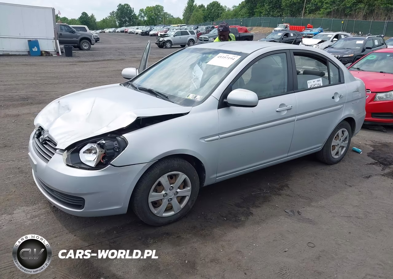 2010 Hyundai Accent Gls VIN:KMHCN4AC4AU504121 - 2