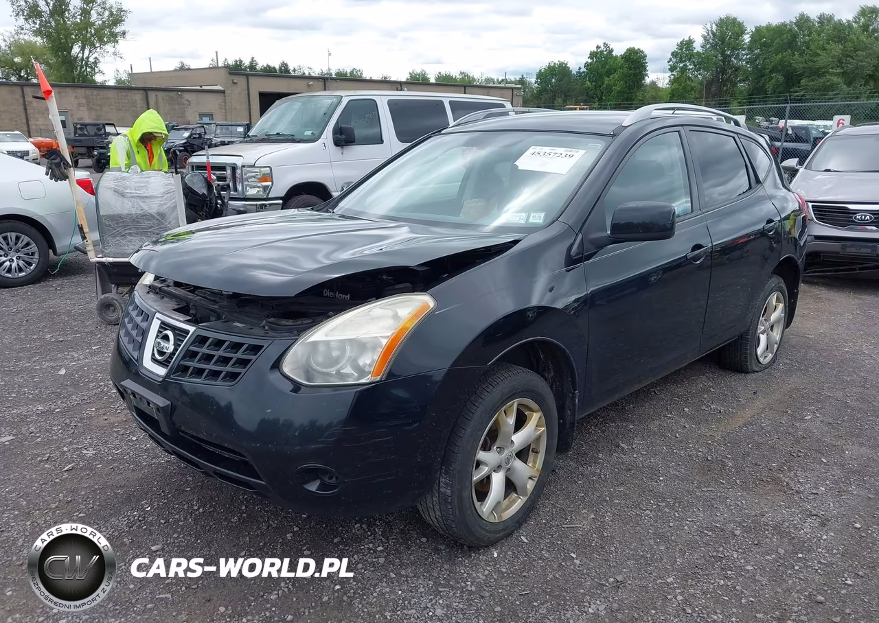 2008 Nissan Rogue Sl VIN:JN8AS58V18W403008 - 2