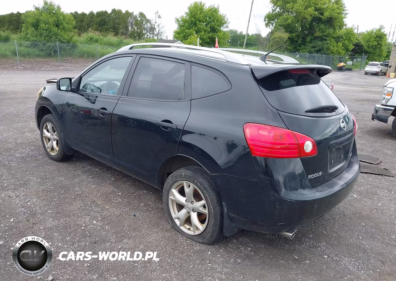 2008 Nissan Rogue Sl VIN:JN8AS58V18W403008 - 3