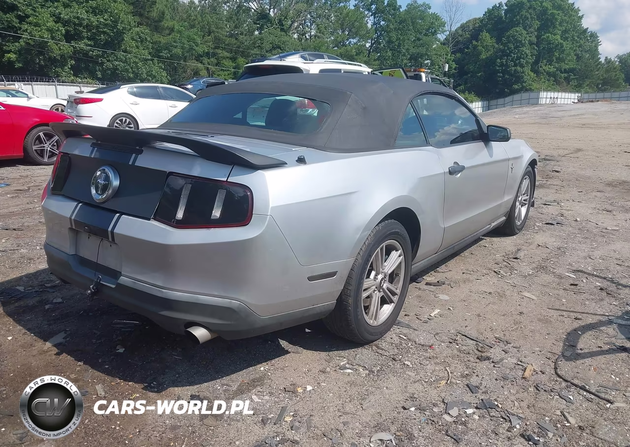 2010 Ford Mustang V6 VIN:1ZVBP8EN4A5113474 - 4