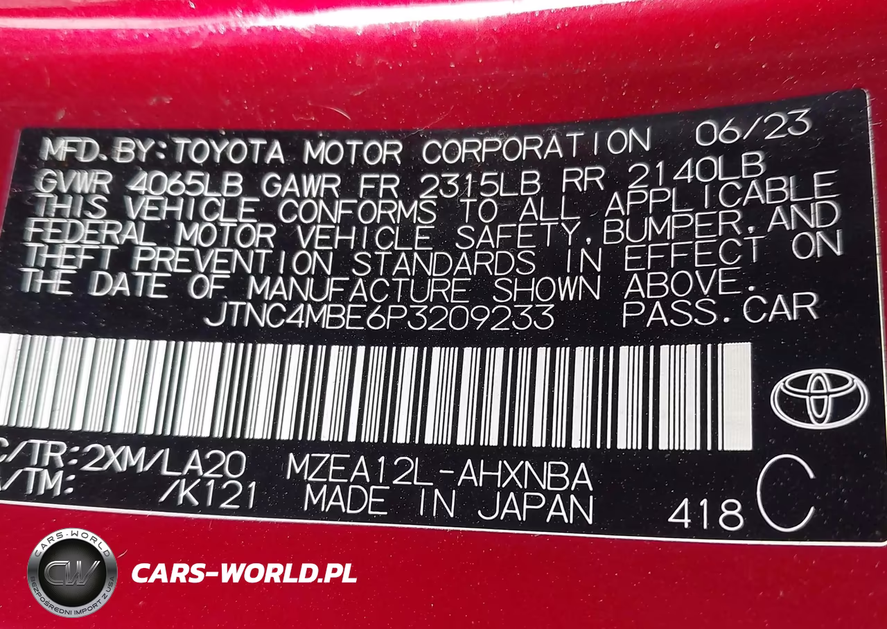 2023 Toyota Corolla Xse VIN:JTNC4MBE6P3209233 - 9