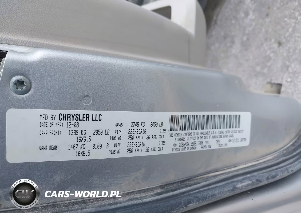 2009 Dodge Grand Caravan Sxt VIN:2D8HN54139R611780 - 9