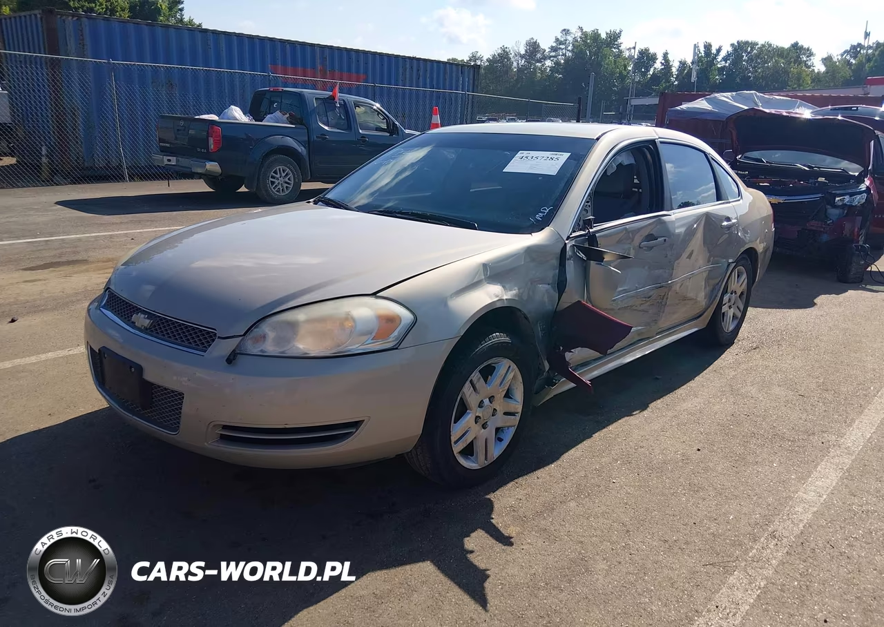 2012 Chevrolet Impala Lt VIN:2G1WG5E30C1201386 - 2