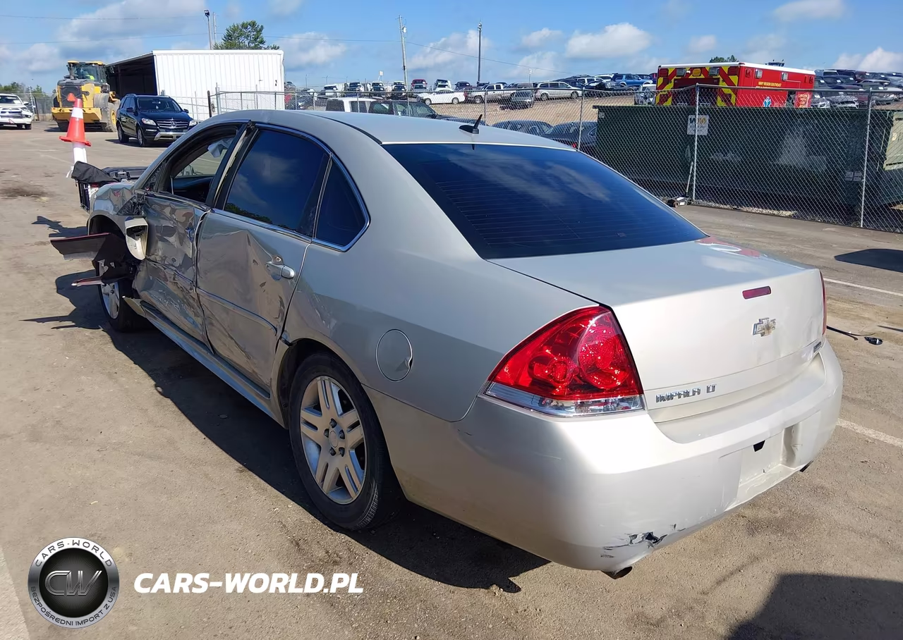 2012 Chevrolet Impala Lt VIN:2G1WG5E30C1201386 - 3