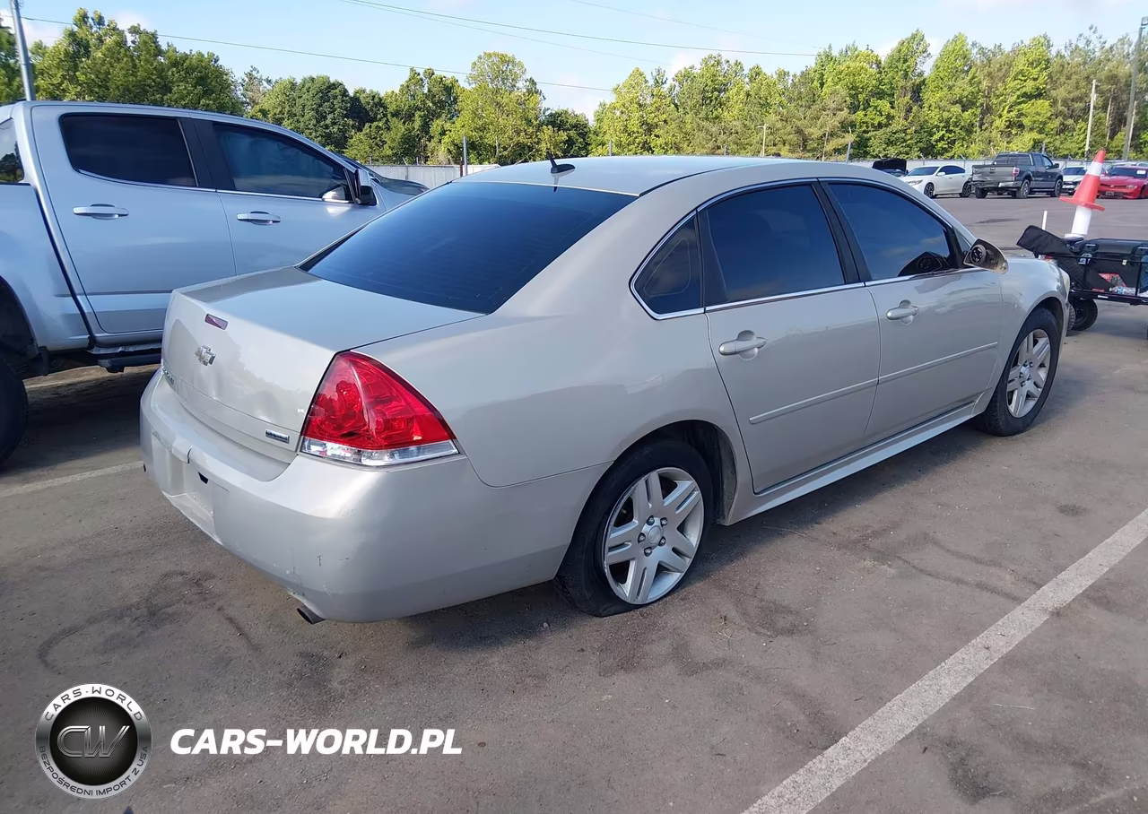 2012 Chevrolet Impala Lt VIN:2G1WG5E30C1201386 - 4
