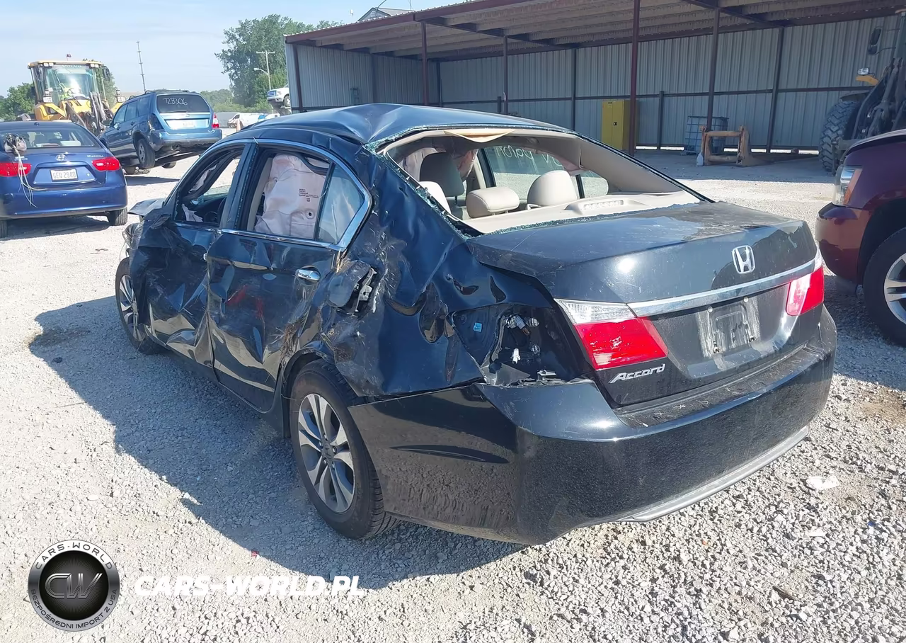 2014 Honda Accord Lx VIN:1HGCR2F3XEA254401 - 3
