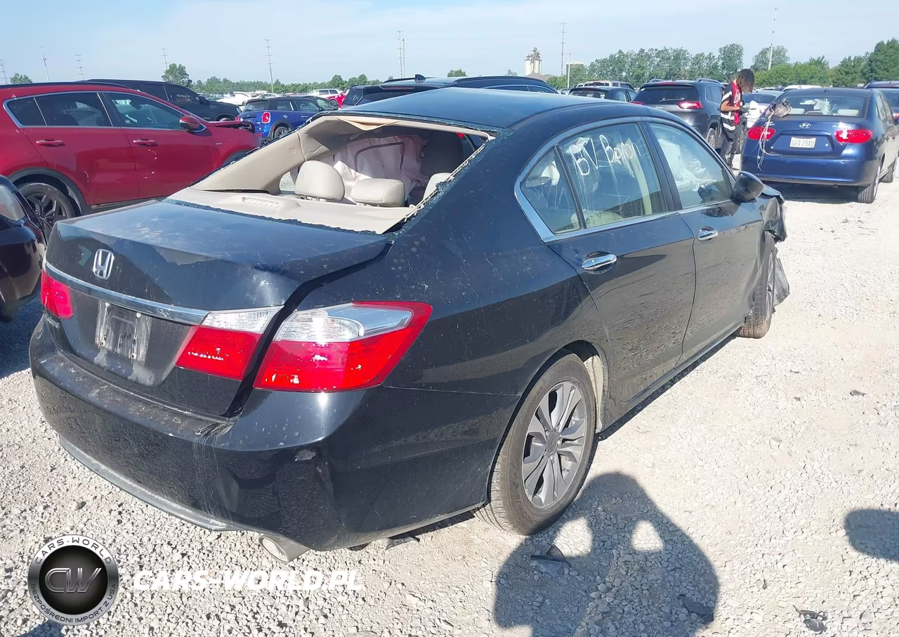 2014 Honda Accord Lx VIN:1HGCR2F3XEA254401 - 4
