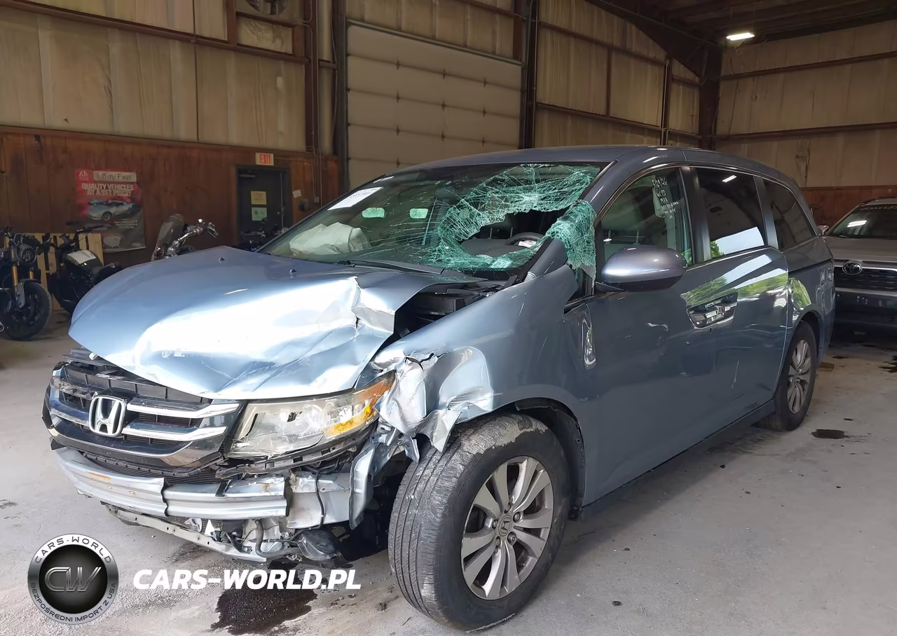 2014 Honda Odyssey Ex VIN:5FNRL5H41EB076418 - 2